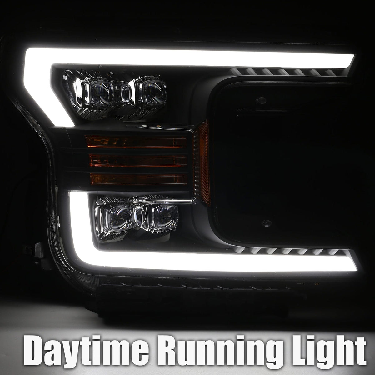 18-20 Ford F150 NOVA-Series LED Projector Headlights Chrome - view 11