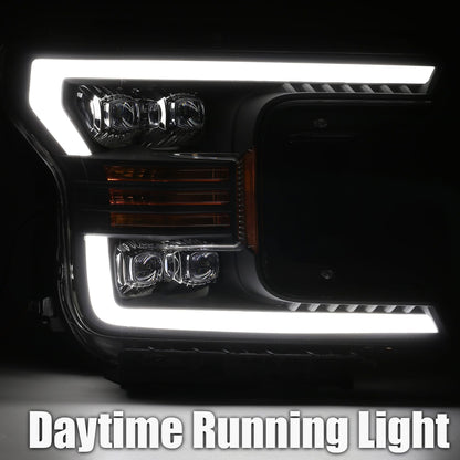 18-20 Ford F150 NOVA-Series LED Projector Headlights Chrome - view 11