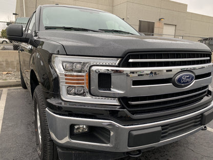 18-20 Ford F150 NOVA-Series LED Projector Headlights Chrome - view 3