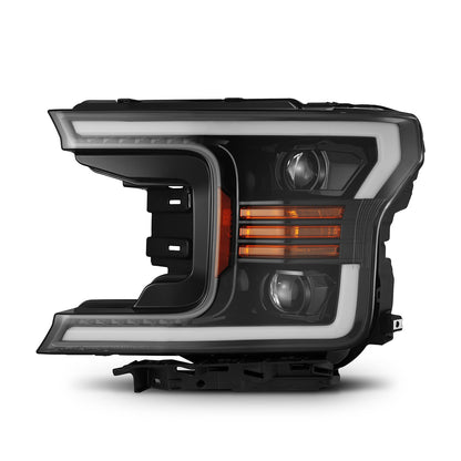 18-20 Ford F150 PRO-Series Halogen Projector Headlights Jet Black - view 13