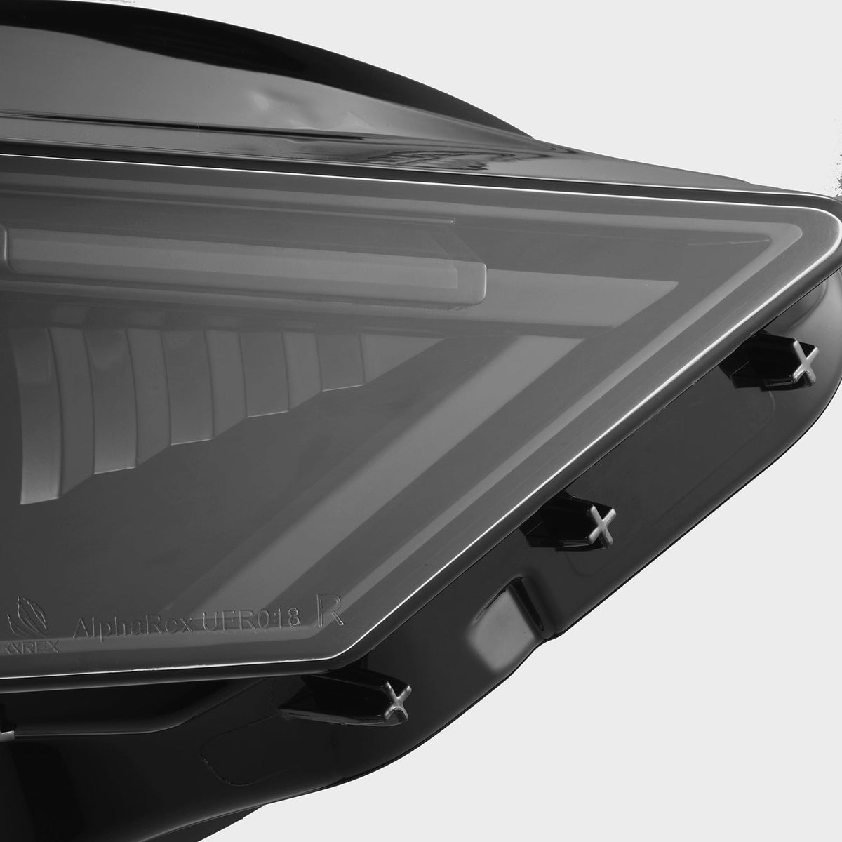 18-23 Ford Mustang MK II NOVA-Series LED Projector Headlights Alpha-Black - view 11