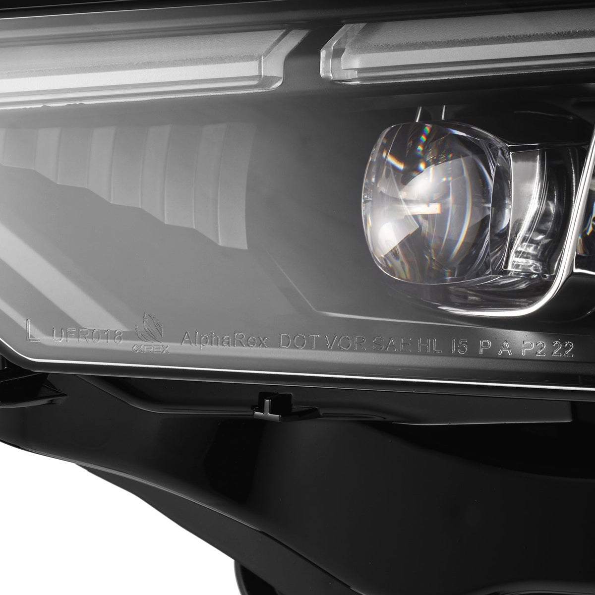 18-23 Ford Mustang MK II NOVA-Series LED Projector Headlights Alpha-Black - view 10