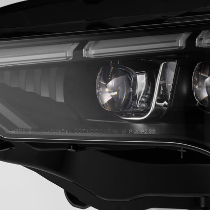 18-23 Ford Mustang MK II NOVA-Series LED Projector Headlights Black - view 9