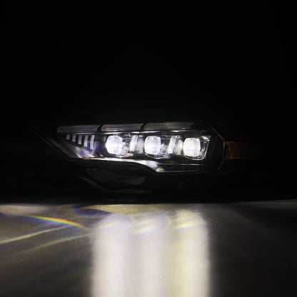 18-23 Ford Mustang MK II NOVA-Series LED Projector Headlights Black - view 6