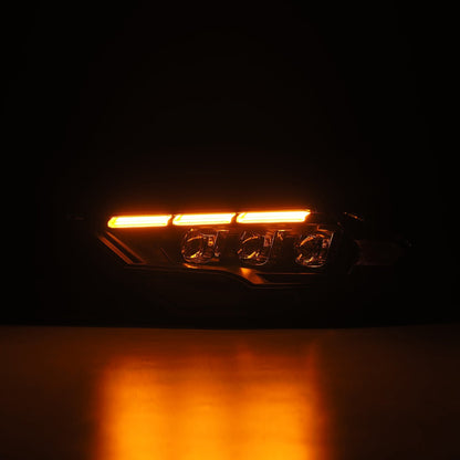 18-23 Ford Mustang MK II NOVA-Series LED Projector Headlights Black - view 8