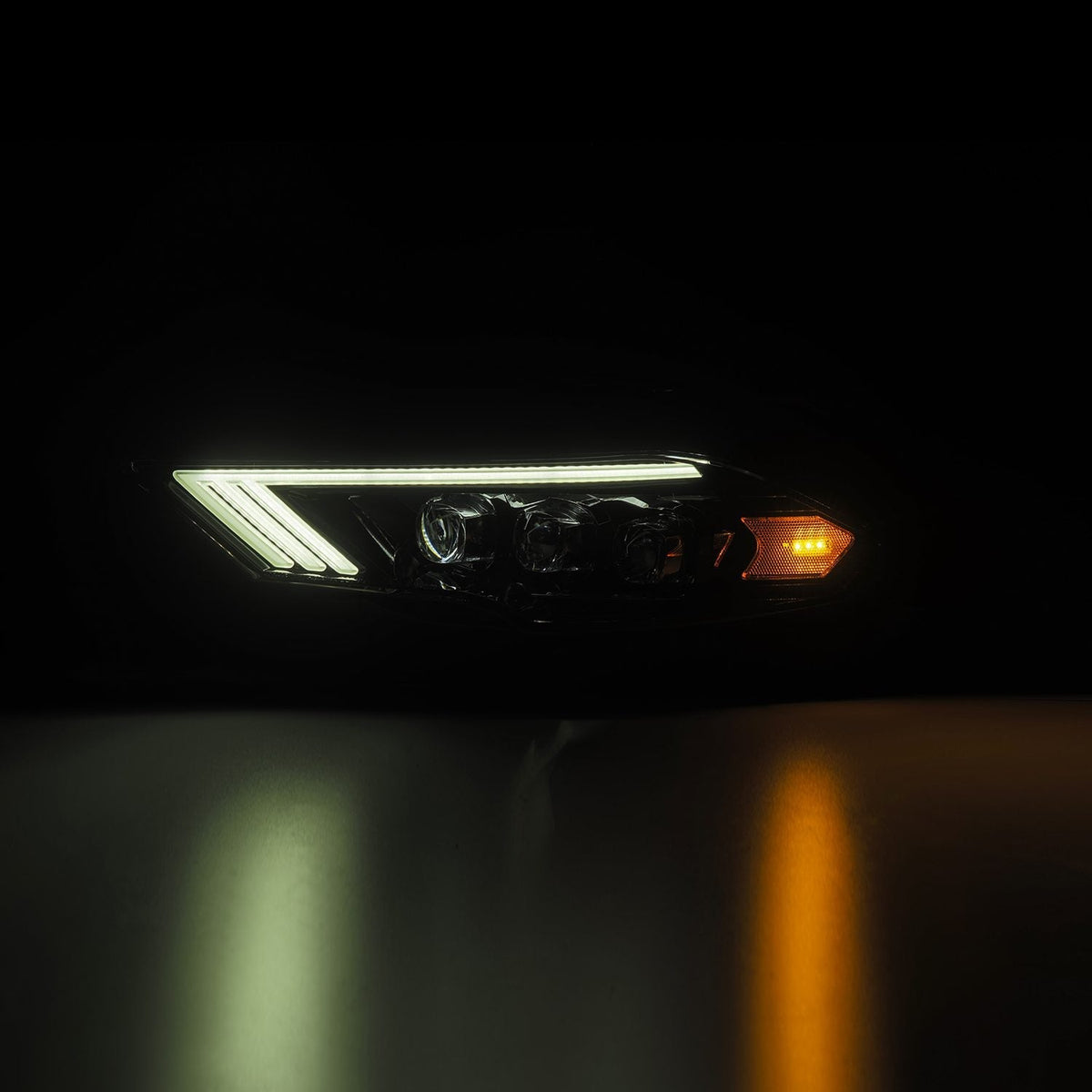 18-23 Ford Mustang NOVA-Series LED Projector Headlights Alpha-Black - view 11