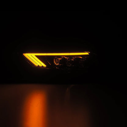 18-23 Ford Mustang NOVA-Series LED Projector Headlights Alpha-Black - view 12