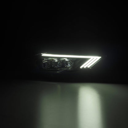 18-23 Ford Mustang NOVA-Series LED Projector Headlights Black - view 11