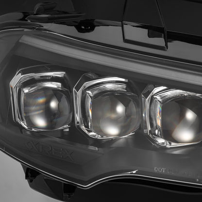 18-23 Ford Mustang NOVA-Series LED Projector Headlights Black - view 13