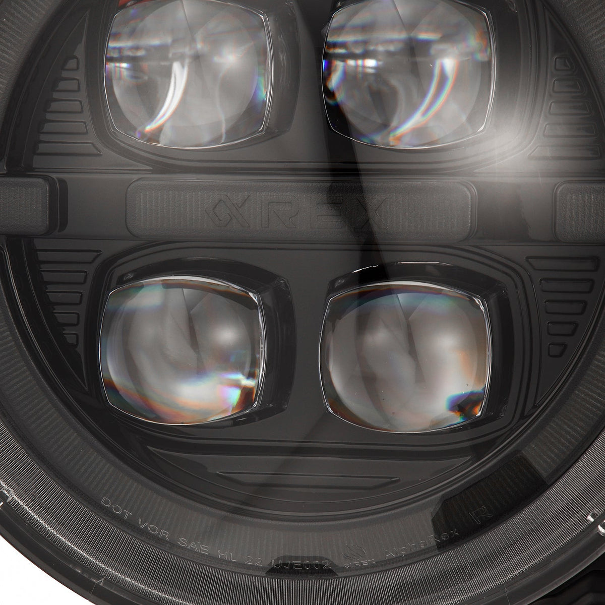 18-26 Jeep Wrangler JL/Gladiator JT NOVA-Series LED Projector Headlights Alpha-black - view 13
