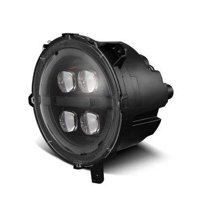 18-26 Jeep Wrangler JL/Gladiator JT NOVA-Series LED Projector Headlights Alpha-black - view 12
