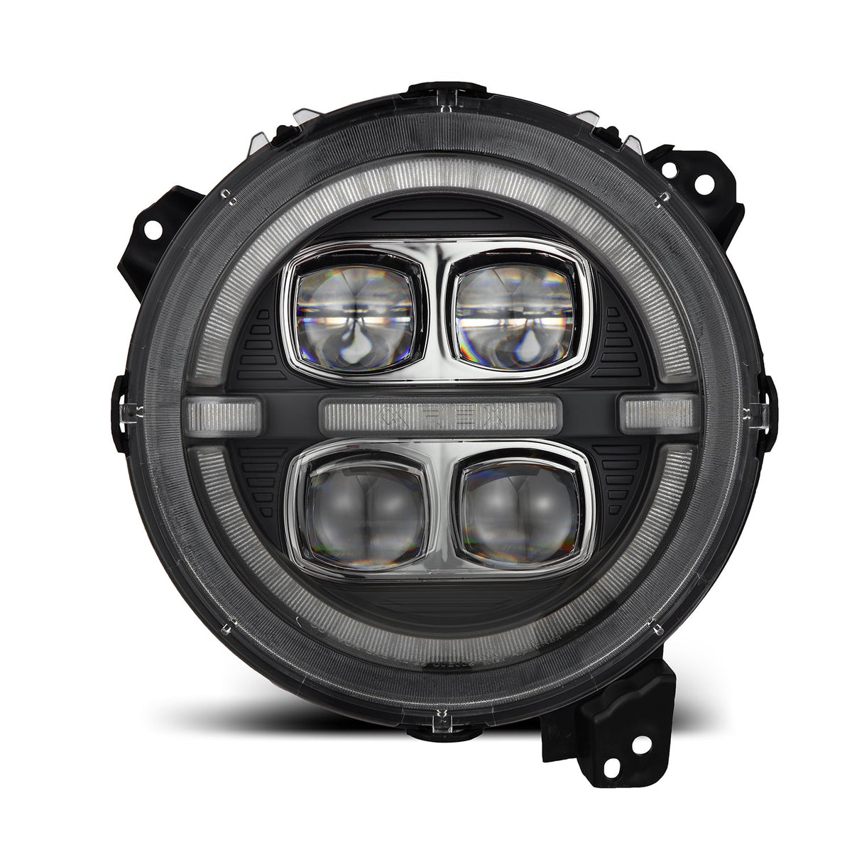 18-26 Jeep Wrangler JL/Gladiator JT NOVA-Series LED Projector Headlights Black - view 11
