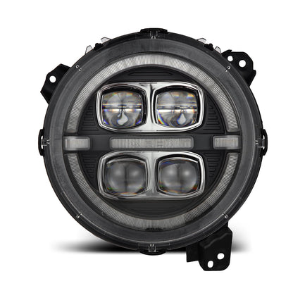 18-26 Jeep Wrangler JL/Gladiator JT NOVA-Series LED Projector Headlights Black - view 11