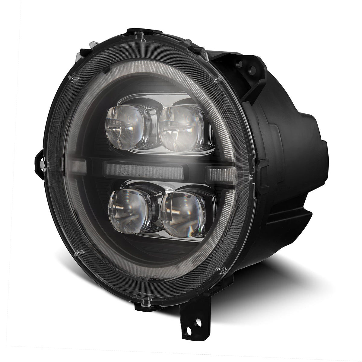 18-26 Jeep Wrangler JL/Gladiator JT NOVA-Series LED Projector Headlights Black - view 12