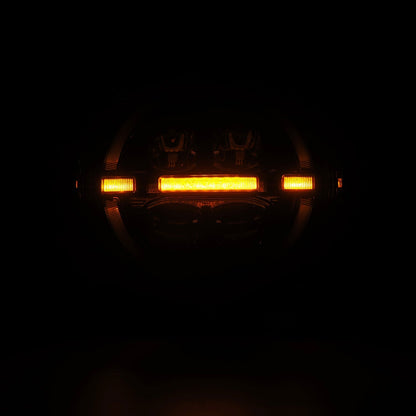 18-26 Jeep Wrangler JL/Gladiator JT NOVA-Series LED Projector Headlights Black - view 6