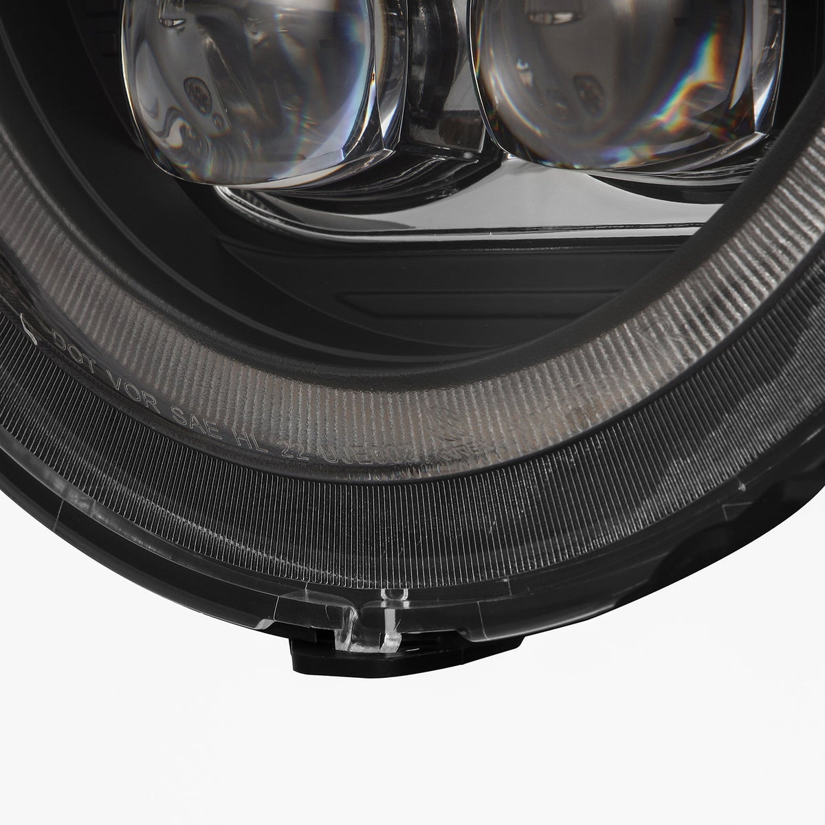 18-26 Jeep Wrangler JL/Gladiator JT NOVA-Series LED Projector Headlights Black - view 15