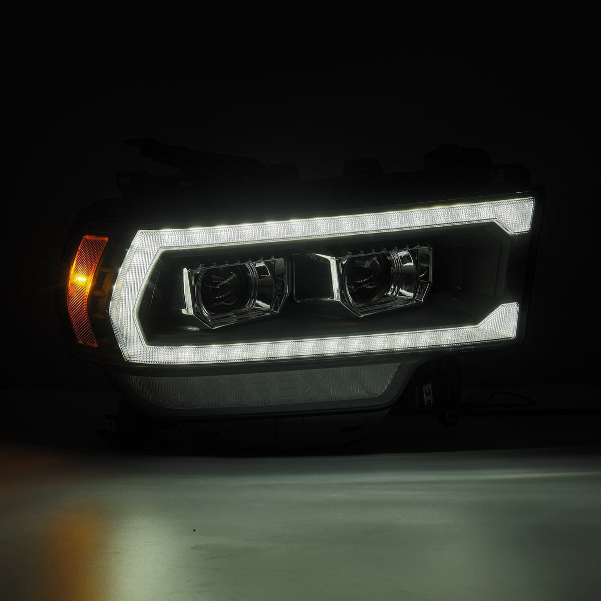 19-24 Ram 2500/3500/4500/5500 LUXX-Series LED Projector Headlights Black - view 6