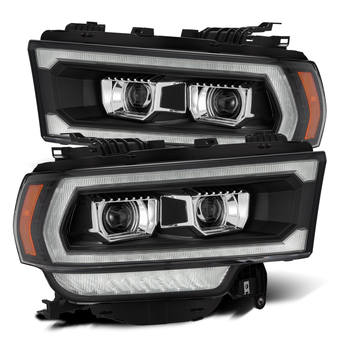 19-24 Ram 2500/3500/4500/5500 PRO-Series Halogen Projector Headlights Black - view 1