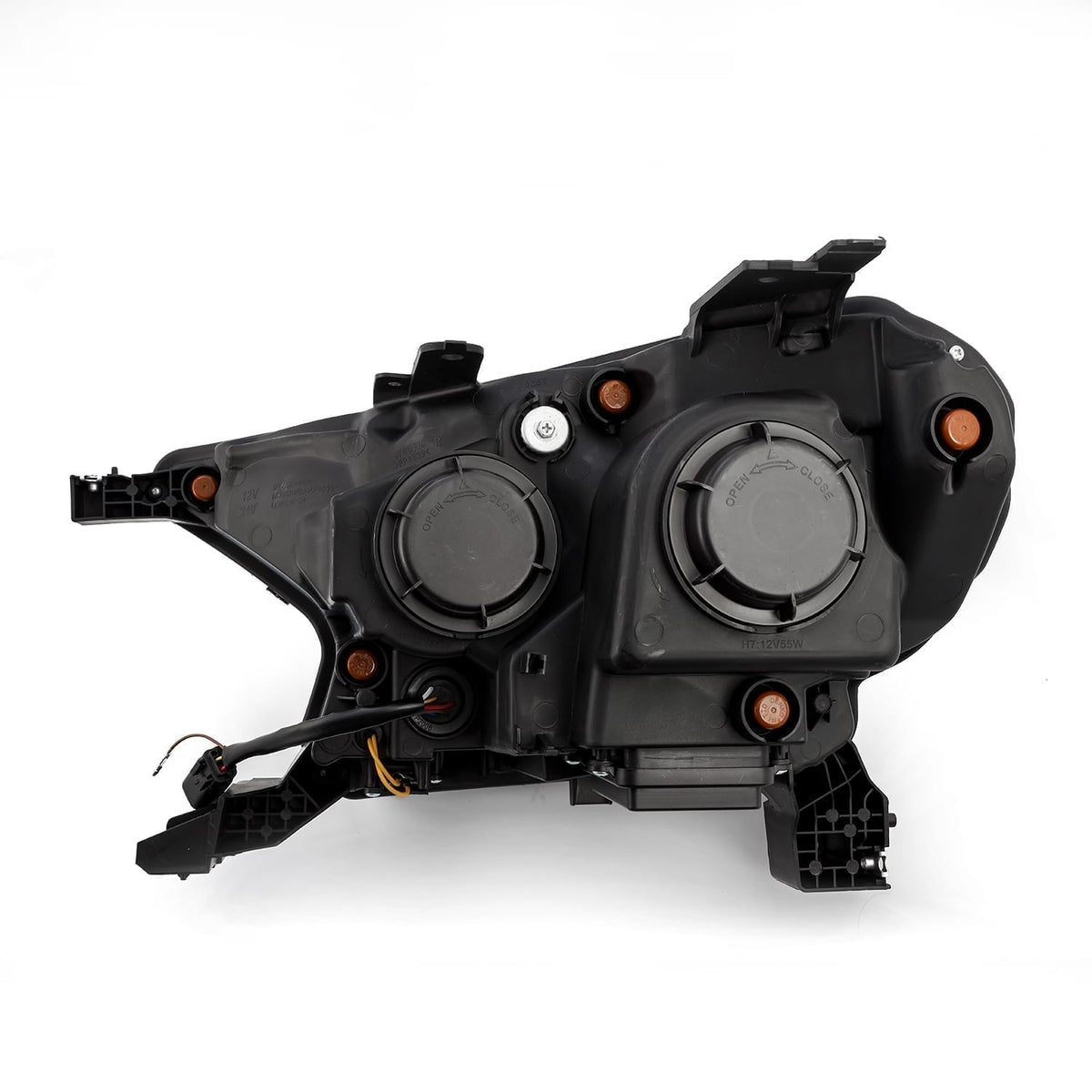 19-23 Ford Ranger LUXX-Series LED Projector Headlights Alpha-Black - view 8