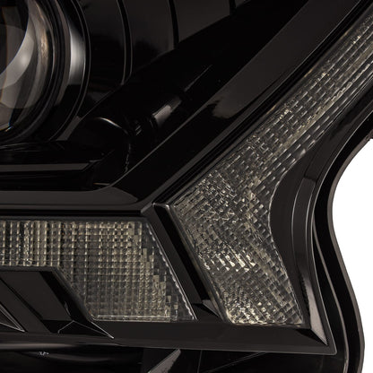 19-23 Ford Ranger LUXX-Series LED Projector Headlights Alpha-Black - view 3