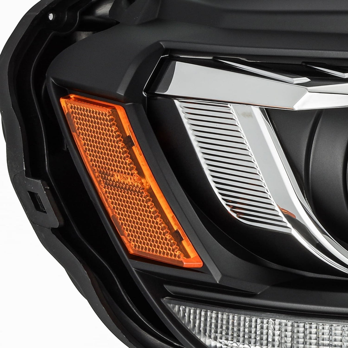 19-23 Ford Ranger LUXX-Series LED Projector Headlights Black - view 2