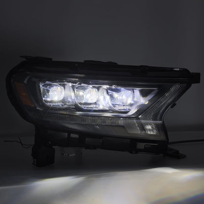 19-23 Ford Ranger NOVA-Series LED Projector Headlights Alpha-Black - view 6