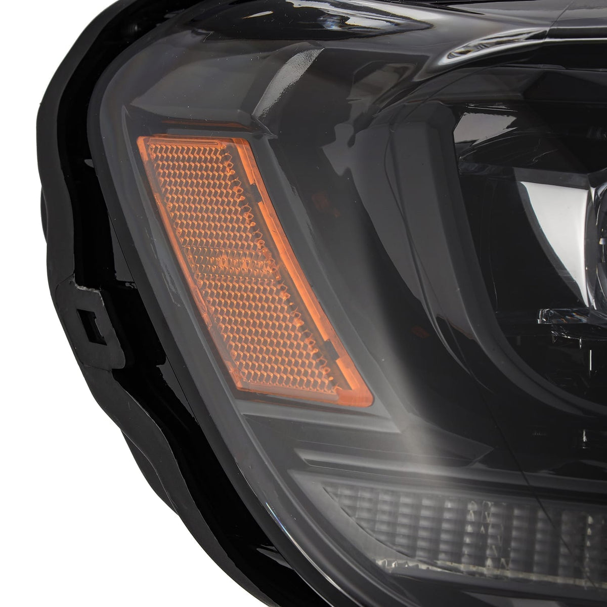 19-23 Ford Ranger NOVA-Series LED Projector Headlights Alpha-Black - view 3