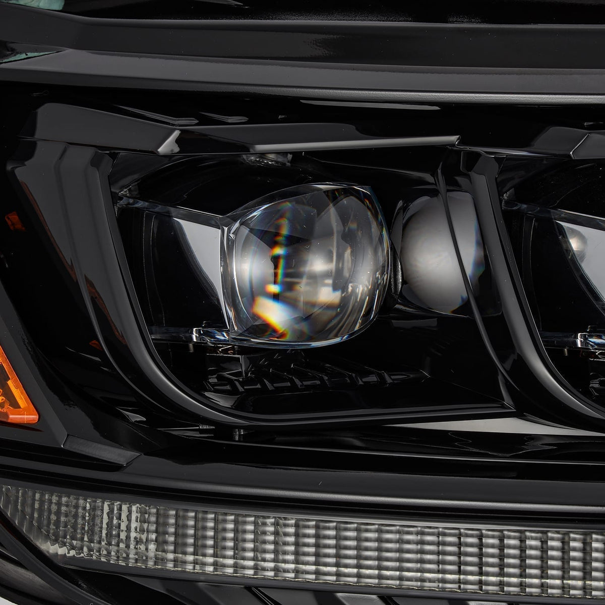 19-23 Ford Ranger NOVA-Series LED Projector Headlights Alpha-Black - view 2