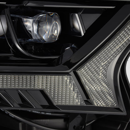 19-23 Ford Ranger NOVA-Series LED Projector Headlights Alpha-Black - view 4