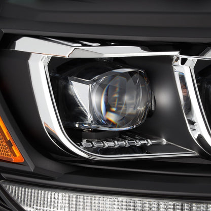 19-23 Ford Ranger NOVA-Series LED Projector Headlights Black - view 2