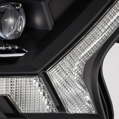 19-23 Ford Ranger NOVA-Series LED Projector Headlights Black - view 4