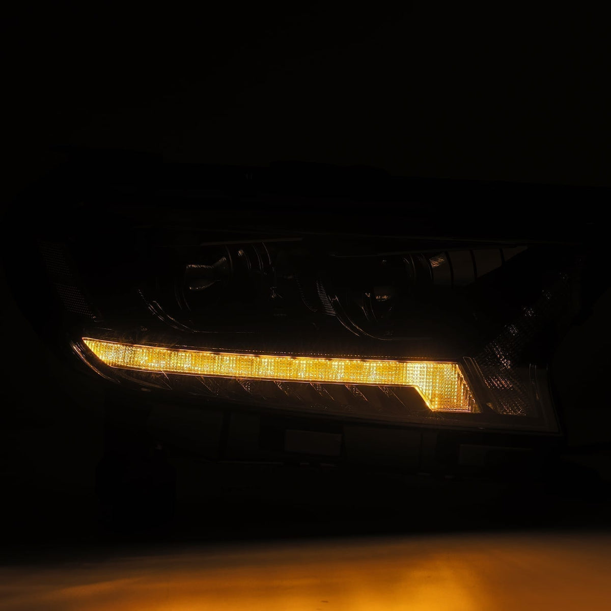 19-23 Ford Ranger PRO-Series Halogen Projector Headlights Alpha-Black - view 6