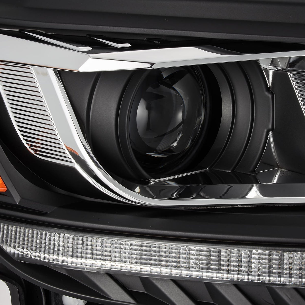 19-23 Ford Ranger PRO-Series Halogen Projector Headlights Black - view 2
