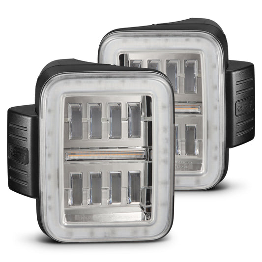 19-26 Jeep Gladiator JT NOVA-Series Prismatic LED Tail Lights Chrome - view 1