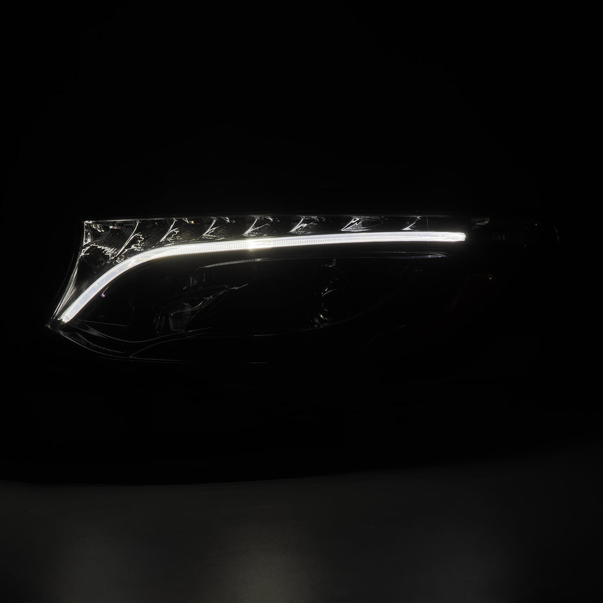 19-26 Mercedes-Benz Sprinter LUXX-Series LED Projector Headlights Alpha-Black - view 4