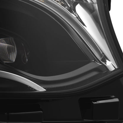 19-26 Mercedes-Benz Sprinter LUXX-Series LED Projector Headlights Black - view 9