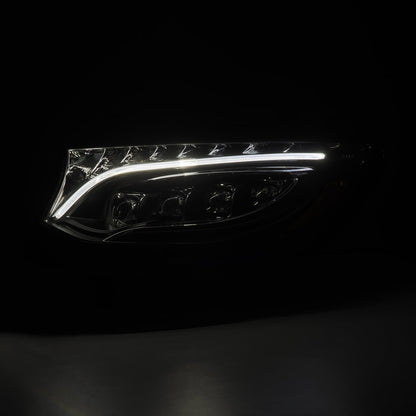 19-26 Mercedes-Benz Sprinter NOVA-Series LED Projector Headlights Black - view 6