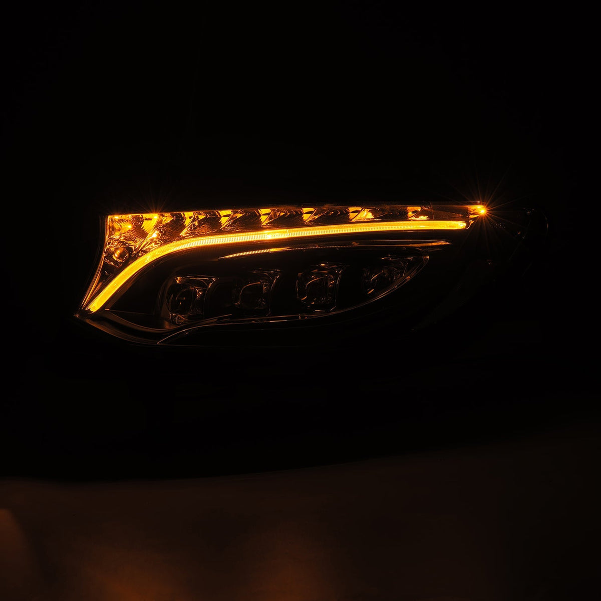 19-26 Mercedes-Benz Sprinter NOVA-Series LED Projector Headlights Black - view 7