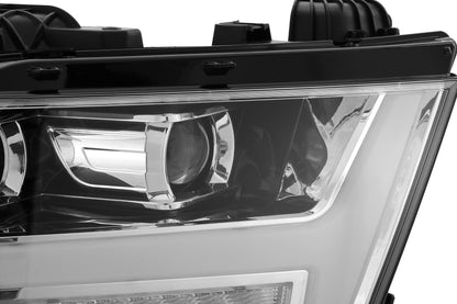 19-24 Ram 1500 LUXX-Series LED Projector Headlights Chrome - view 3