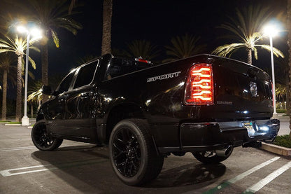 19-24 Ram 1500 LUXX-Series LED Tail Lights Alpha-Black - view 12