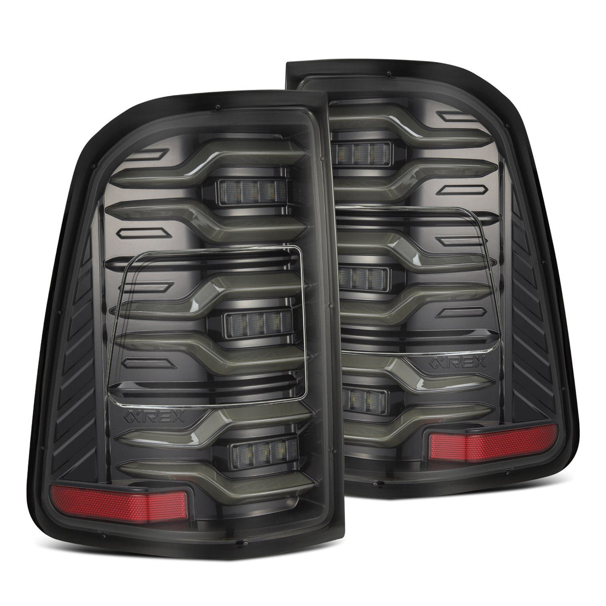 19-24 Ram 1500 LUXX-Series LED Tail Lights Alpha-Black - view 1
