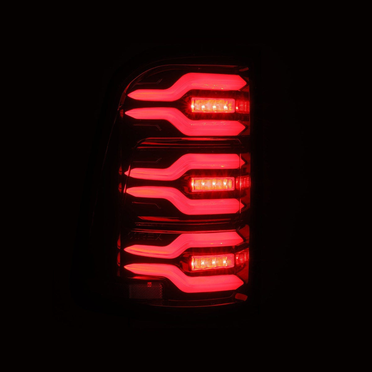 19-24 Ram 1500 LUXX-Series LED Tail Lights Black-Red - view 9