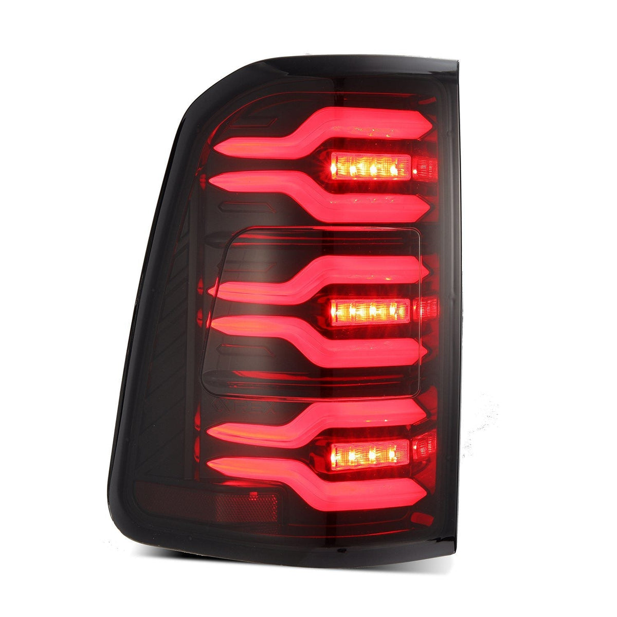 19-24 Ram 1500 LUXX-Series LED Tail Lights Black-Red - view 8