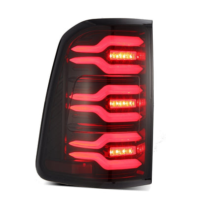 19-24 Ram 1500 LUXX-Series LED Tail Lights Black-Red - view 8