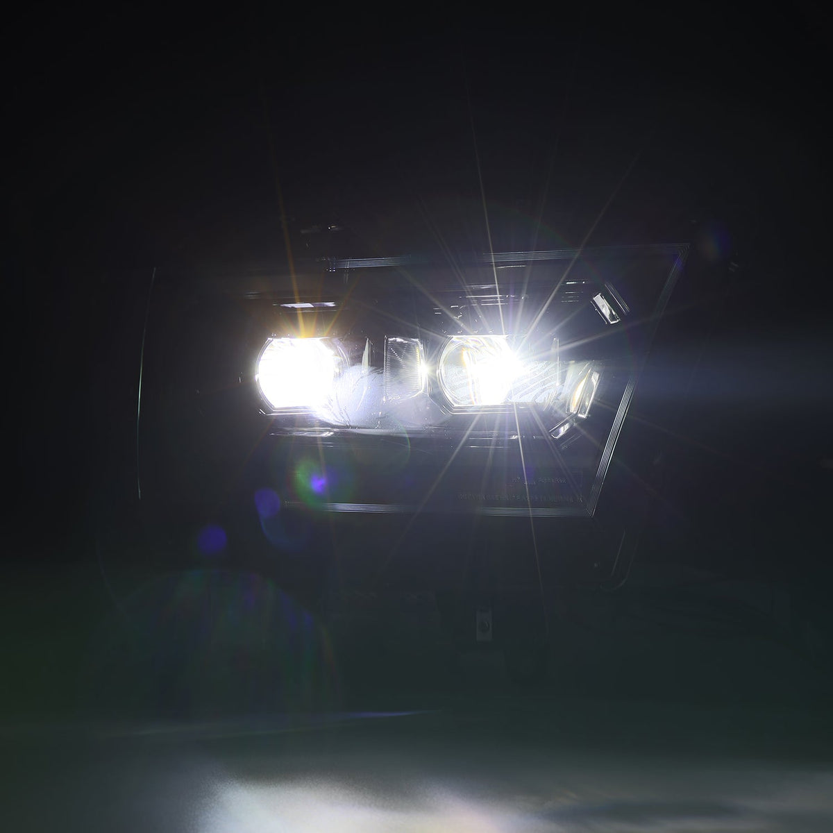 19-24 Ram 1500 (MK II 2500 Style) LUXX-Series LED Projector Headlights Alpha-Black - view 10