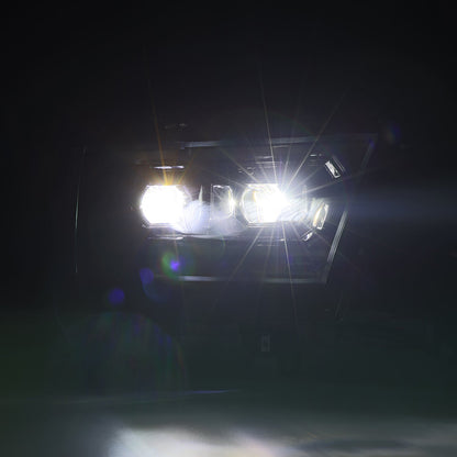 19-24 Ram 1500 (MK II 2500 Style) LUXX-Series LED Projector Headlights Alpha-Black - view 10