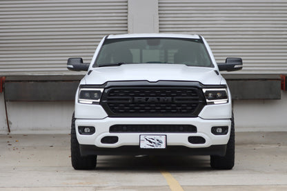 19-24 Ram 1500 (MK II 2500 Style) LUXX-Series LED Projector Headlights Alpha-Black - view 3