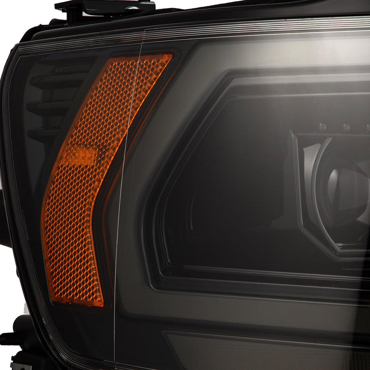 19-24 Ram 1500 (MK II 2500 Style) LUXX-Series LED Projector Headlights Alpha-Black - view 11
