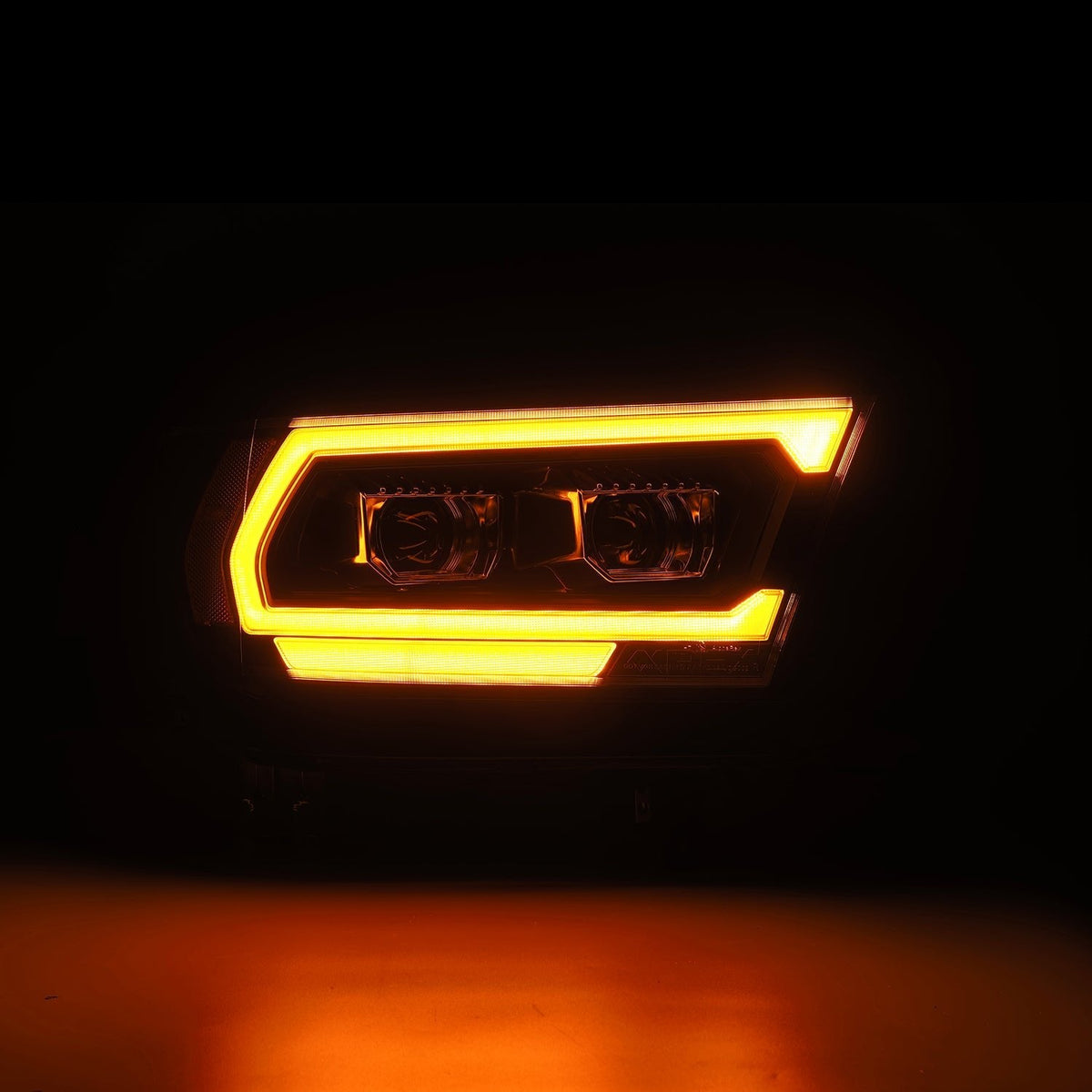 19-24 Ram 1500 (MK II 2500 Style) LUXX-Series LED Projector Headlights Black - view 6