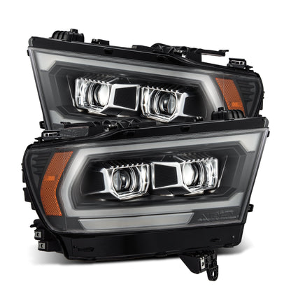 19-24 Ram 1500 (MK II 2500 Style) LUXX-Series LED Projector Headlights Black - view 1